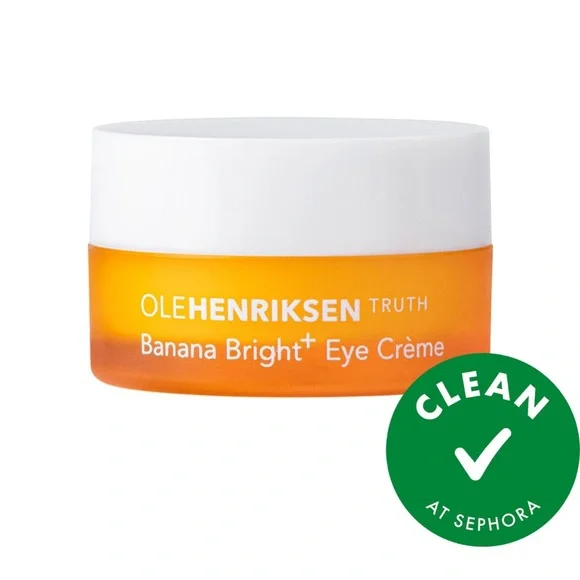 OLEHEBRIKSEN TRUTH Banana Bright+ Vitamin C Under Eye Cream for Dark Circles NIB - Picture 1 of 2